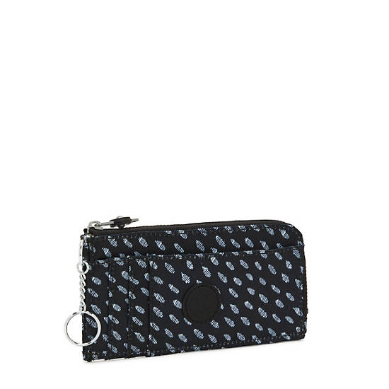 Kipling Dafni Printed Wallet Pénztárca Fekete Fehér | HU 2175UZ